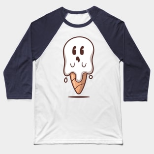 Spooky Ice Cream Baseball T-Shirt